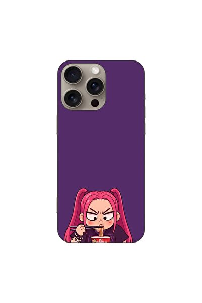 OEM Husa compatibila cu Apple iPhone 16 Pro Max Silicon Model KPop Demon Hunt...