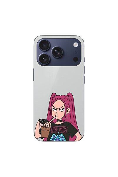 OEM Husa compatibila cu Apple iPhone 17 Pro Silicon Model KPop Demon Hunters ...