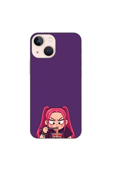 OEM Husa compatibila cu Apple iPhone 13 Mini Silicon Tpu Model KPop Demon Hun...