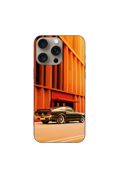 OEM Husa compatibila cu Apple iPhone 16 Pro Max Silicon Gel Tpu Model Mustang...