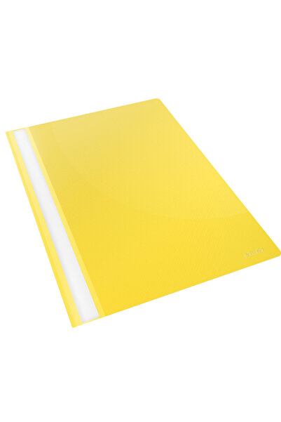 Esselte Dosar din plastic cu bandă galbenă 25/SET