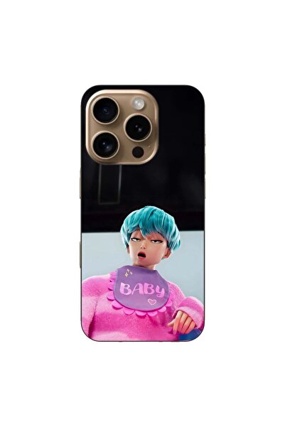 OEM Husa compatibila cu Apple iPhone 16 Pro Silicon Gel Tpu Model KPop Demon ...