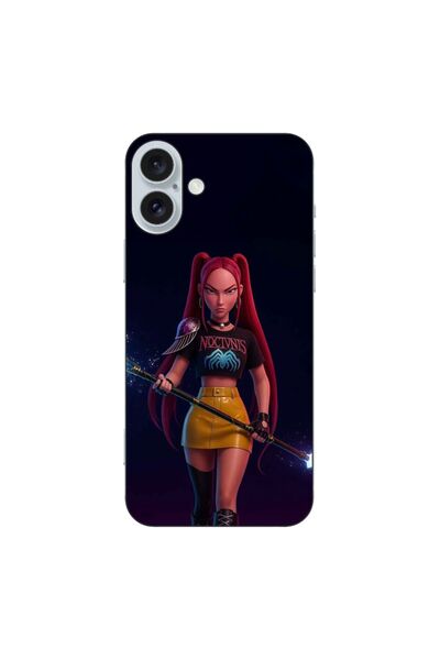 OEM Husa compatibila cu Apple iPhone 16 Plus Silicon Gel Tpu Model KPop Demon...
