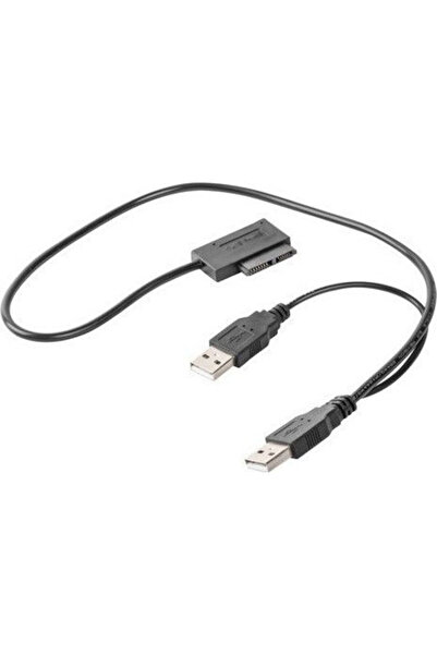 Gembird A-USATA-01 Προσαρμογέας USB σε SATA για Slim SATA SSD DVD Μαύρο