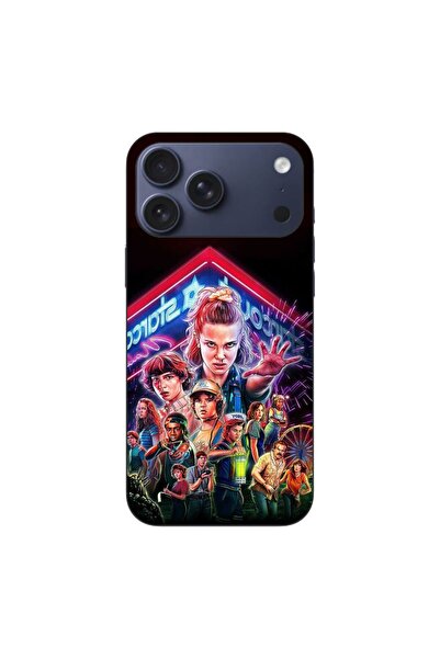 OEM Husa compatibila cu Apple iPhone 17 Pro Max Silicon Gel Tpu Model Strange...