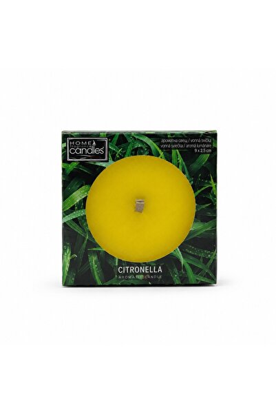 Camomilla Torino Lumanare parfumata Camomilla Citronella Galbena, D16 cm, 240 g