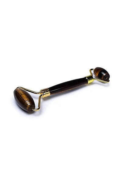 Palo Santo Double Tiger Eye Massage Roller - 14 cm