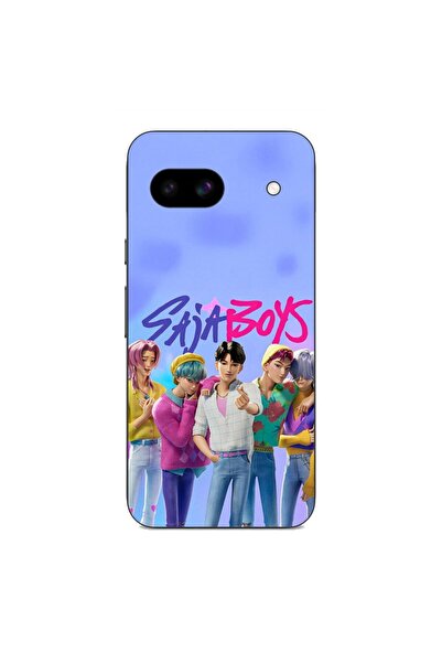 OEM Калъф, съвместим с Google Pixel 8A, силиконов гел TPU, с десен KPop Demon...