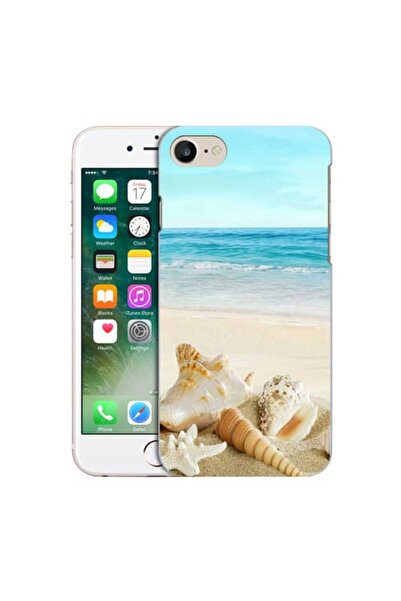 OEM Husa compatibila cu Apple iPhone 7 Silicon Gel Tpu Model Beach View