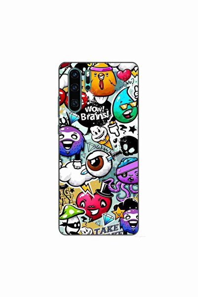 OEM Θήκη συμβατή με Huawei P30 Pro από σιλικόνη gel TPU με σχέδιο Pop Art Gra...