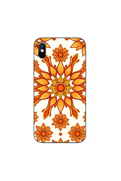 OEM Husa compatibila cu Apple iPhone XS Max Silicon Gel Tpu Model Sun Flower ...
