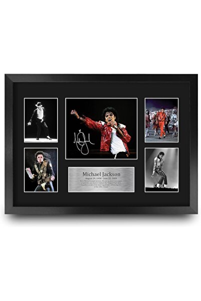 HOME MODE Generic Michael Jackson Gifts Printed Signed Autograph Photo for Mu...