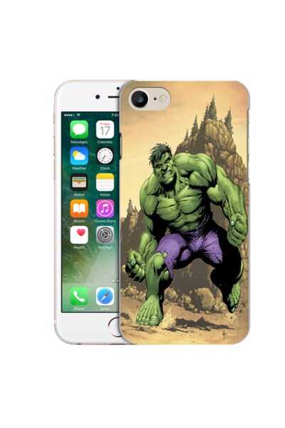 OEM Husa compatibila cu Apple iPhone 7 Silicon Gel Tpu Model The Hulk