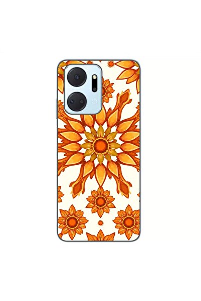 OEM Husa compatibila cu Honor X7a Silicon Gel Tpu Model Sun Flower Soul
