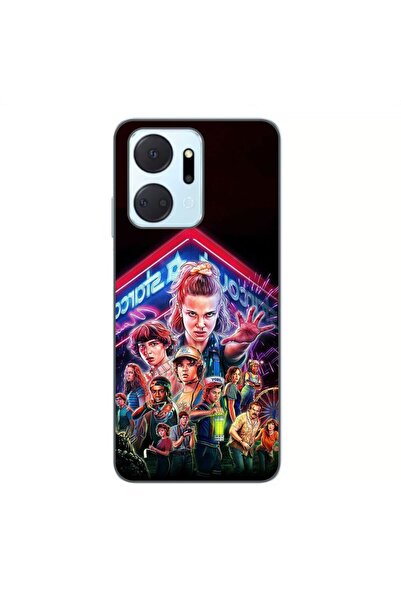 OEM Θήκη συμβατή με Honor X7a Σιλικόνης Gel TPU με σχέδιο Stranger Things Όλη...