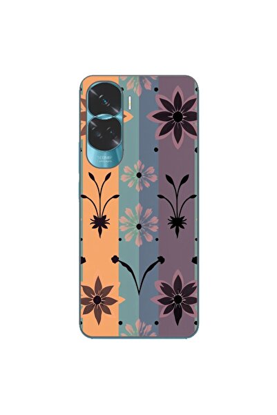 OEM Husa compatibila cu Honor 90 Lite 5G Silicon Gel Tpu Model Vintage Decal ...