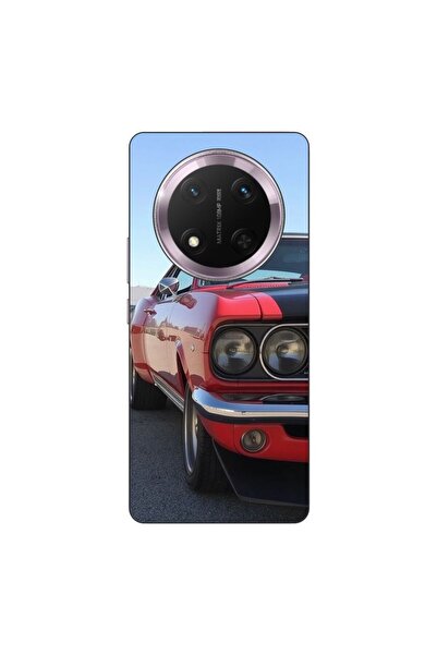 OEM Husa compatibila cu Honor Magic7 Lite Silicon Gel Tpu Model Red Muscle Car