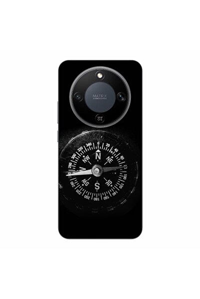 OEM Husa compatibila cu Honor Magic8 Lite Silicon Gel Tpu Model Busola Vintage