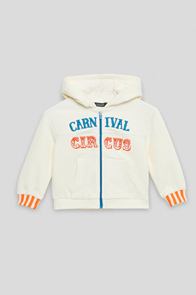 GB Baby Baby Boy Ecru Tracksuit Top