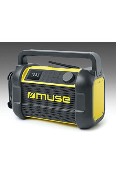 Muse.Co Muse M-928BTY Radio portabil reîncărcabil cu Bluetooth și USB Negru