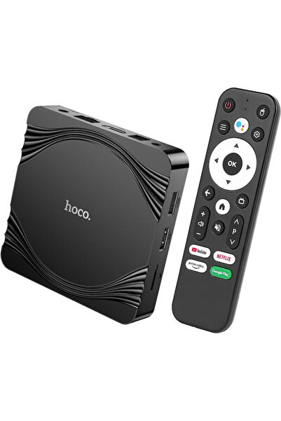 hoco. Hoco TV Box DQ10 Navio 47069-OC 4K UHD με WiFi, USB 2.0, 4GB RAM και 32...