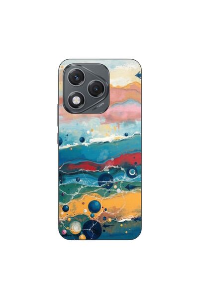 OEM Θήκη συμβατή με Honor 400 Lite από σιλικόνη gel TPU με ζωγραφισμένο σχέδι...