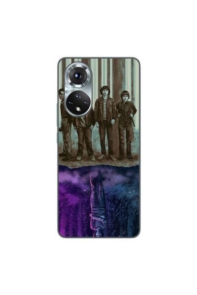 OEM Θήκη συμβατή με Honor 50 από σιλικόνη gel TPU με σχέδιο Stranger Things U...