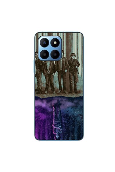 OEM Husa compatibila cu Honor X6 Silicon Gel Tpu Model Stranger Things Upside...