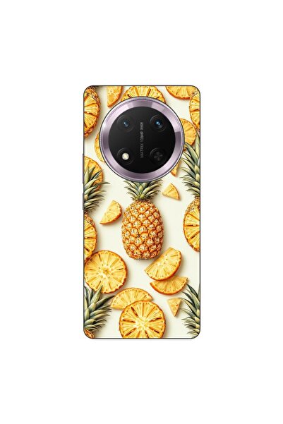 OEM Husa compatibila cu Honor Magic7 Lite Silicon Gel Tpu Model Juicy Pineapple