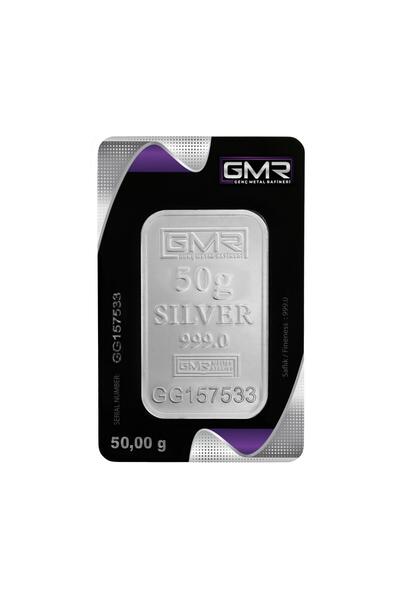 Altınkaynak 50 Gram Külçe Gümüş