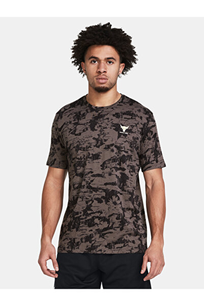 Under Armour Tricou UA Pjt Rck Payof AOP Graphic-BRN