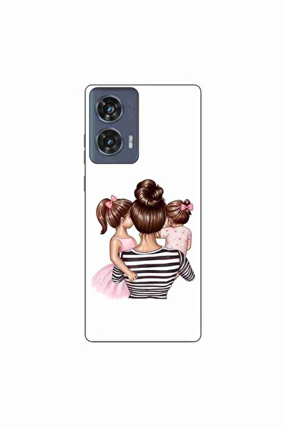OEM Husa compatibila cu Motorola Edge 50 Fusion Silicon Gel Tpu Model Mom and...