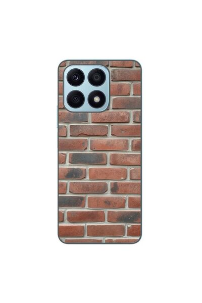 OEM Husa compatibila cu Honor X8a Silicon Gel Tpu Model Brick Wall