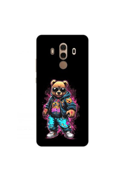 OEM Θήκη συμβατή με Huawei Mate 10 Pro Σιλικόνης Gel TPU Σχέδιο Αρκούδα Cool ...