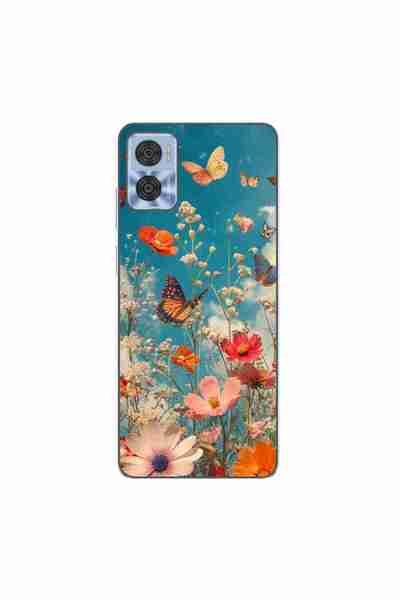 OEM Husa compatibila cu Motorola Moto E22, E22i Silicon Gel Tpu Model Flori s...