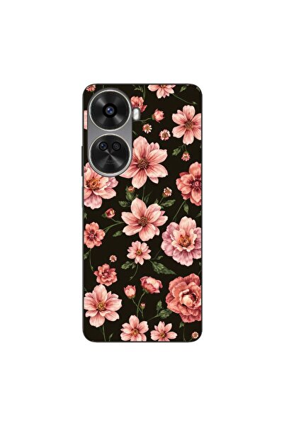 OEM Θήκη συμβατή με Huawei Nova 12 SE Σιλικόνης Gel TPU με σχέδιο Ροζ Ανοιξιά...