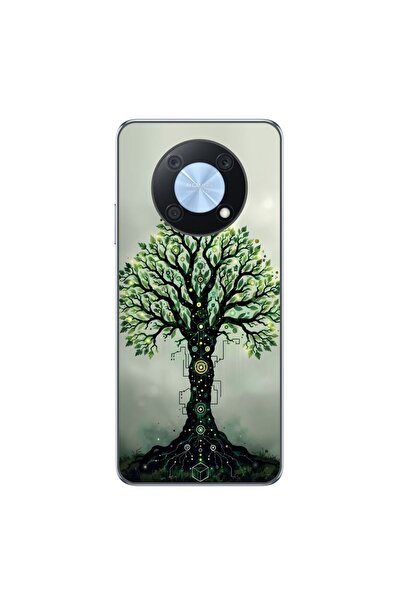 OEM Husa compatibila cu Huawei Nova Y90 Silicon Gel Tpu Model Mystical Tree