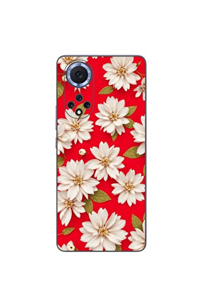 OEM Husa compatibila cu Huawei Nova 9 Silicon Gel Tpu Model White Flowers on ...