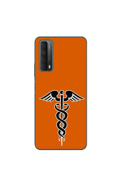 OEM Θήκη συμβατή με Huawei P Smart 2021 από σιλικόνη gel TPU με σχέδιο φαρμάκων