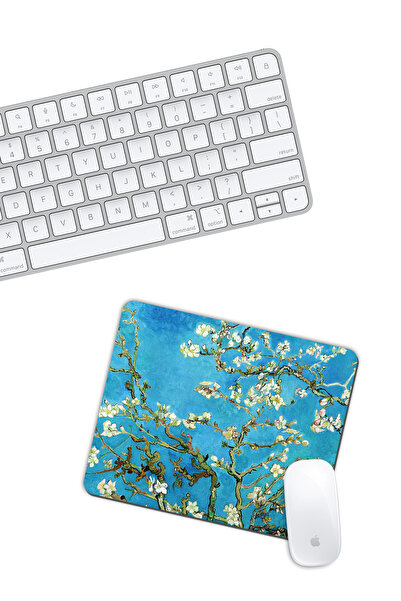 iyi fikirler Van Gogh Badem Ağacı Mouse Pad Fare Altlığı