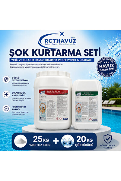 DEEP BLUE RCTHAVUZ ŞOK KURTARMA SETİ