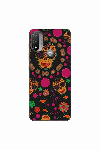 OEM Husa compatibila cu Motorola Moto E20 Silicon Gel Tpu Model Halloween Flo...
