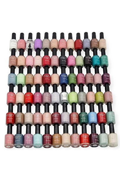 flor beauty Fanity Manicure Set with 72 Colors Fanity
