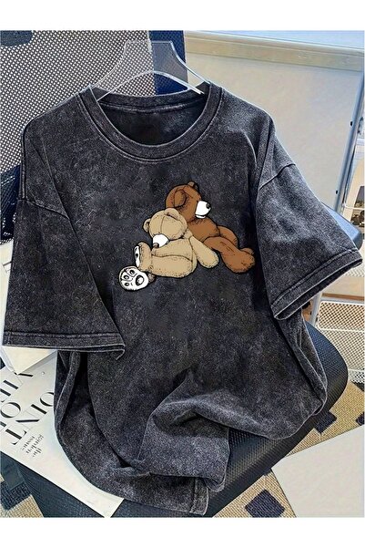 bellanova Unisex Oversize T-shirt με στάμπα Streetwear Άνετη εφαρμογή Daily P...
