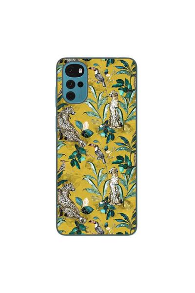 OEM Husa compatibila cu Motorola Moto G22 Silicon Gel Tpu Model Yellow Jungle...