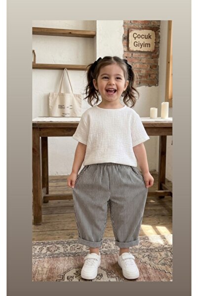 Süslüm Kids Girl Pants Blouse Set
