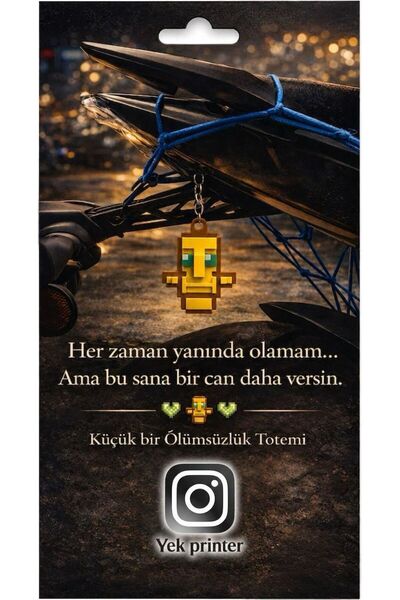 Yek Motorsiklet Ölümsüzlük Totemi