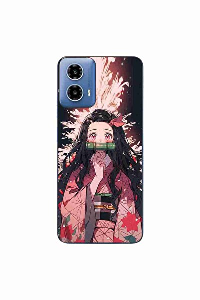 OEM Husa compatibila cu Motorola Moto G34 Silicon Gel Tpu Model Demon Slayer ...