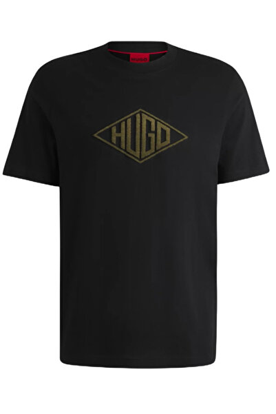 HUGO Ανδρικό Dalendi T-Shirt Μαύρο 50534934-001