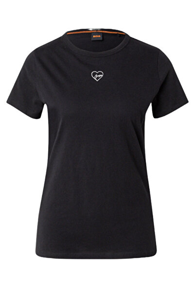 BOSS Γυναικείο C_Elogo 21 T-Shirt Μαύρο 50540260-001